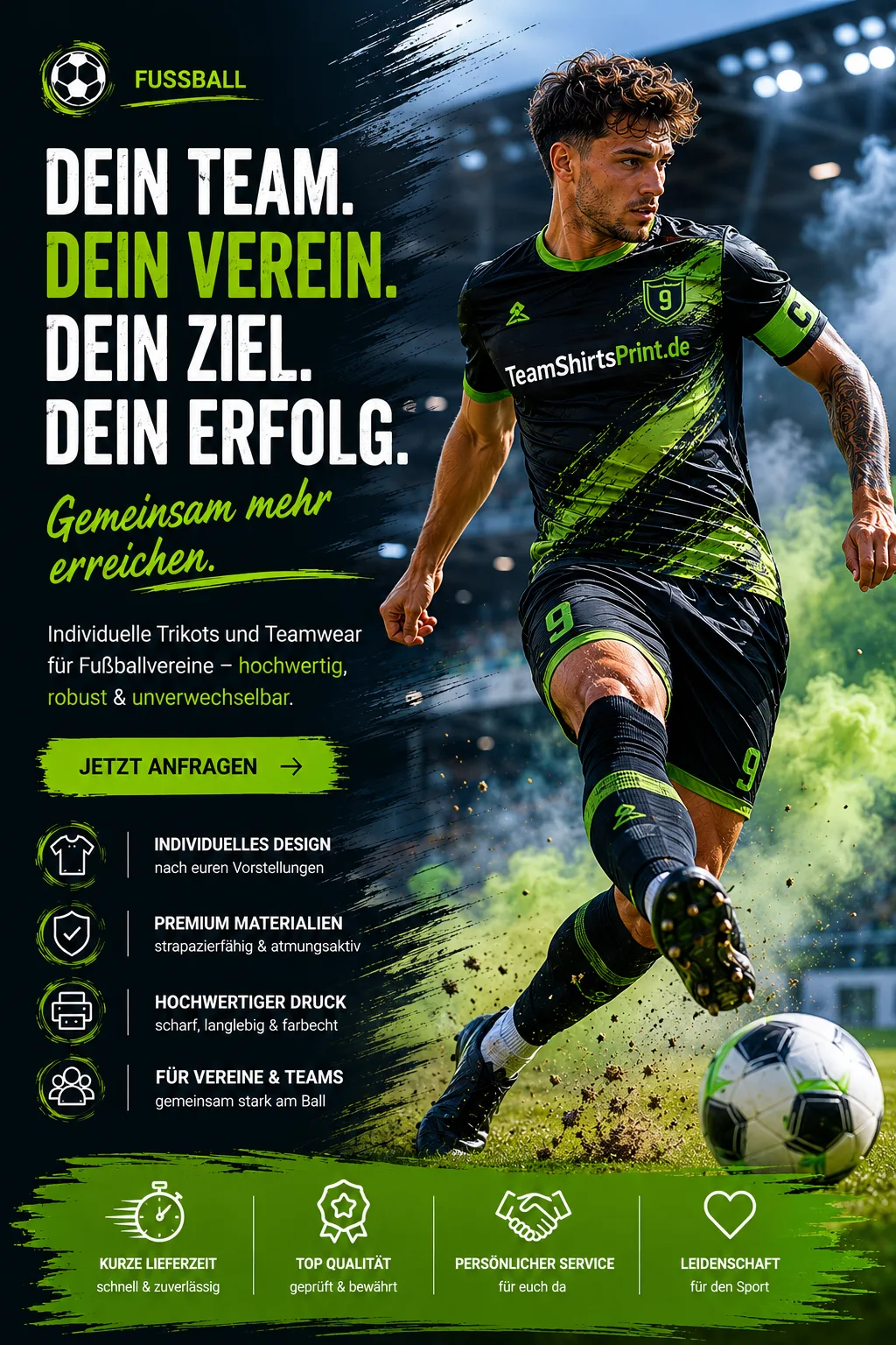 Fußball – Teamwear anfragen