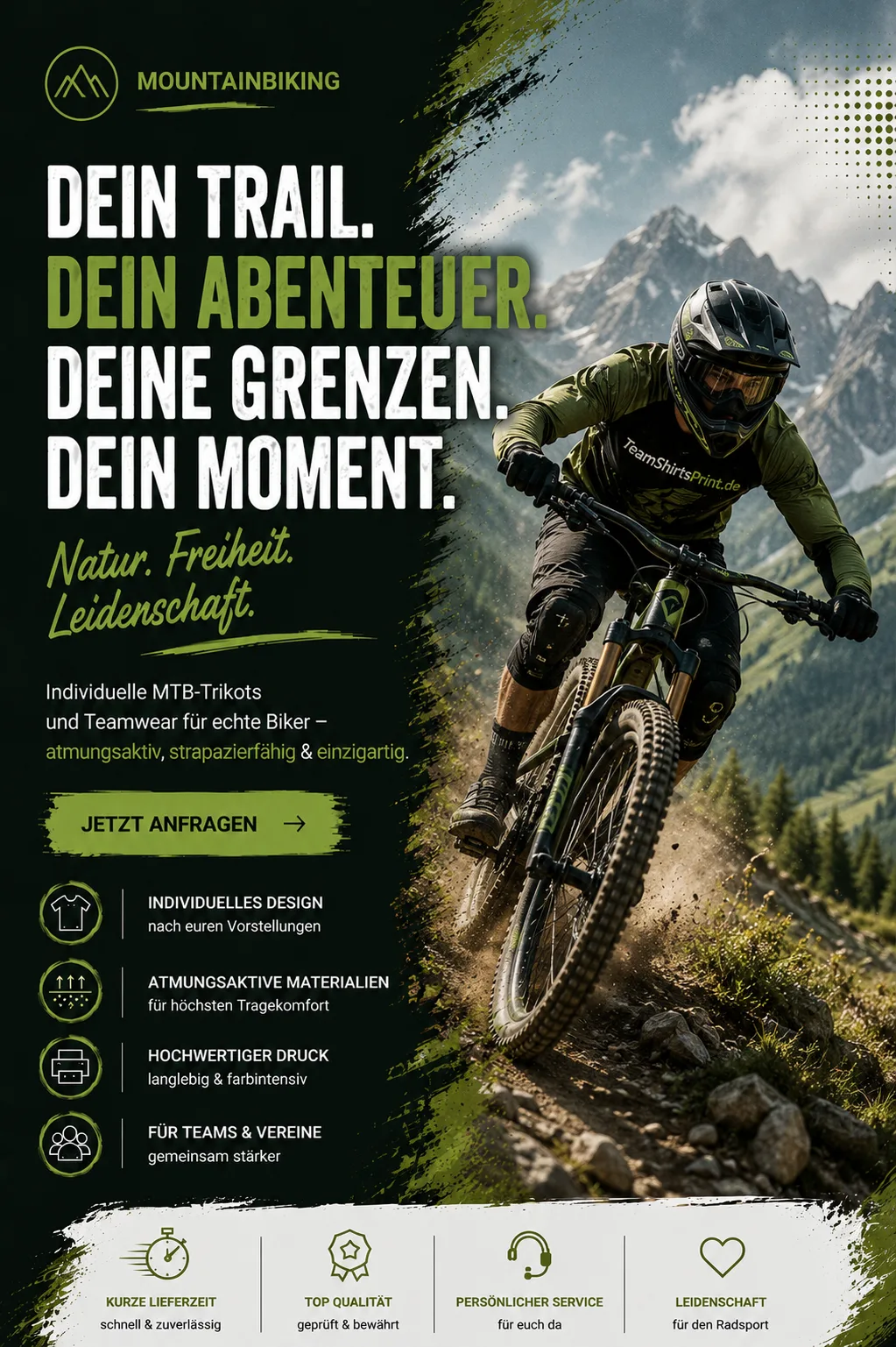 Mountainbiking – Teamwear anfragen